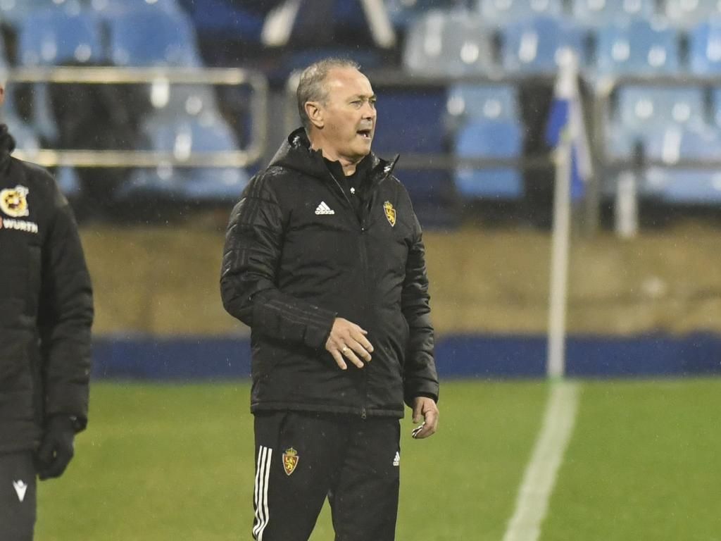 JIM, durante el partido ante el Lugo.