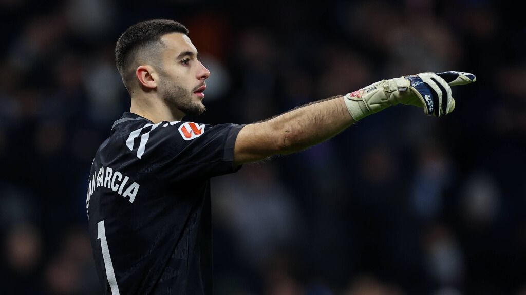 Joan García durante un partido del Espanyol (Fuente: Cordon Press)