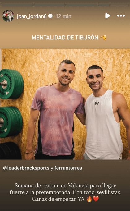 El mensaje de Joan Jordán en redes sociales.