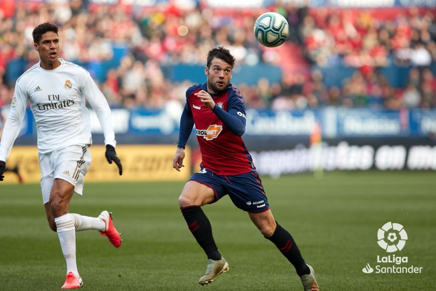 Jose Arnaiz en el partido frente al Real Madrid (Foto: LaLiga).