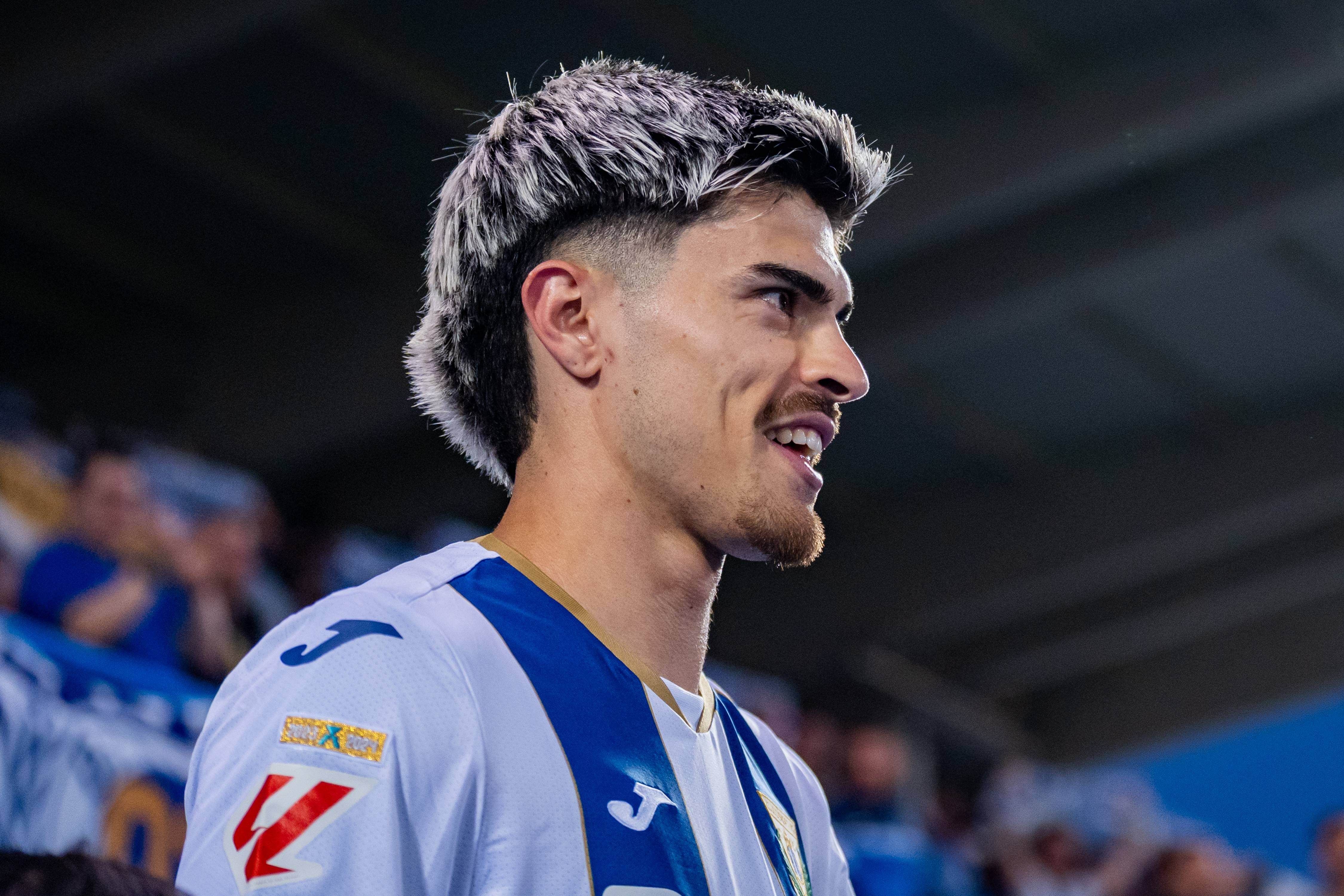 Juan Cruz, en un partido con el Leganés (Foto: Cordon Press).