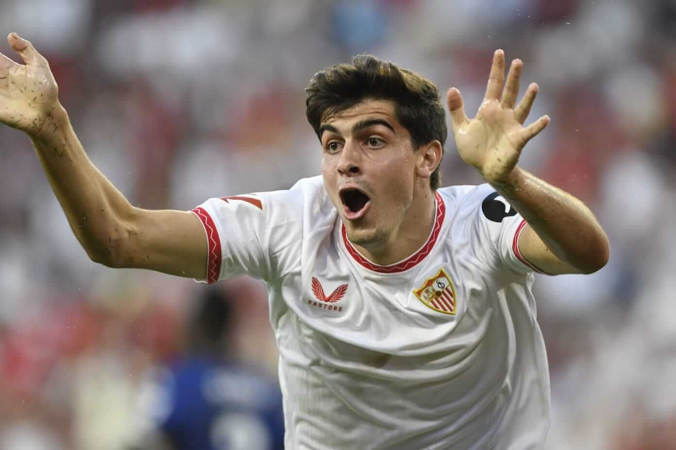  Juanlu, expulsado en el Sevilla-Getafe.