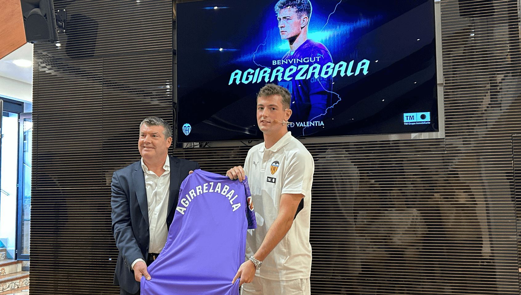 Julen Agirrezabala y Ron Gourlay