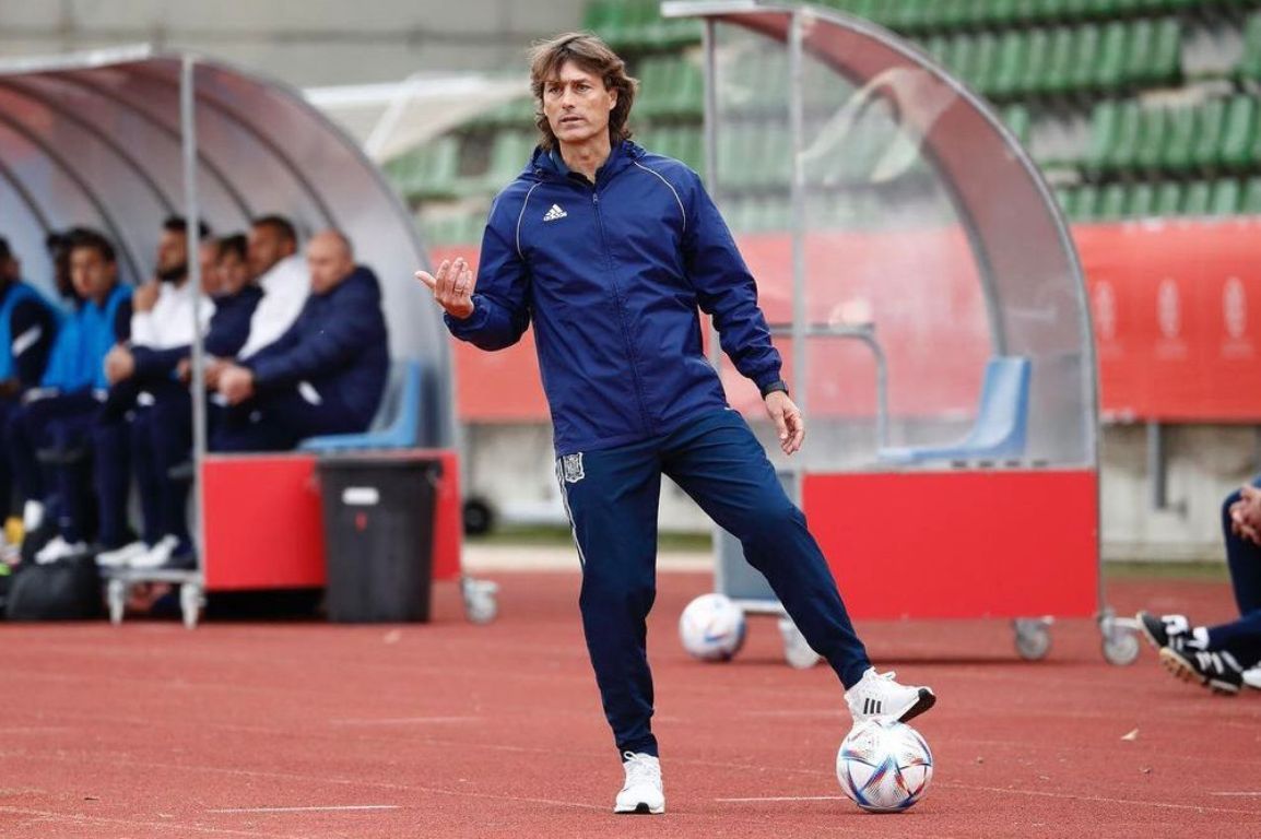  Julen Guerrero, actual seleccionador sub 17 de España.