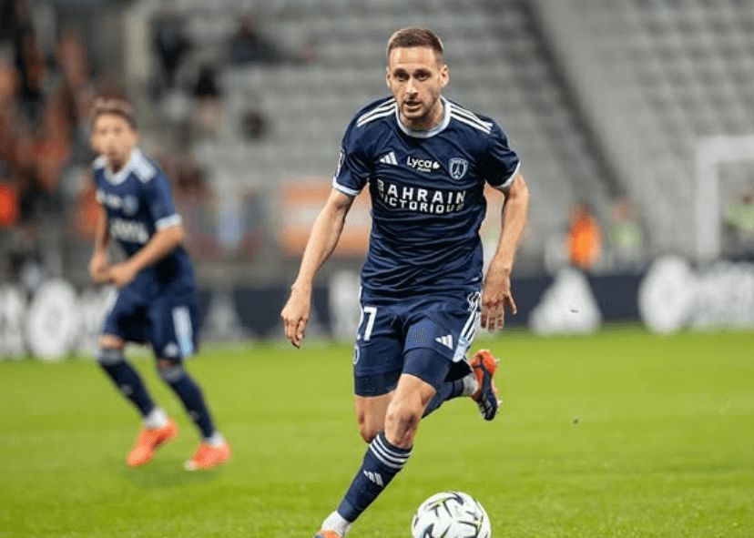 Jules Gaudin, durante un partido con el París (Foto: Instagram).