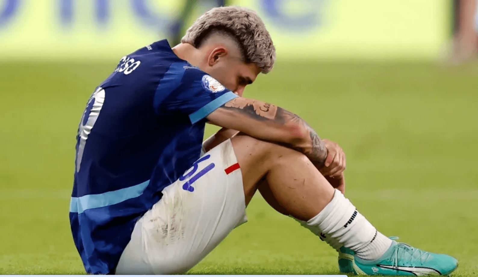  Julio Enciso con su selección