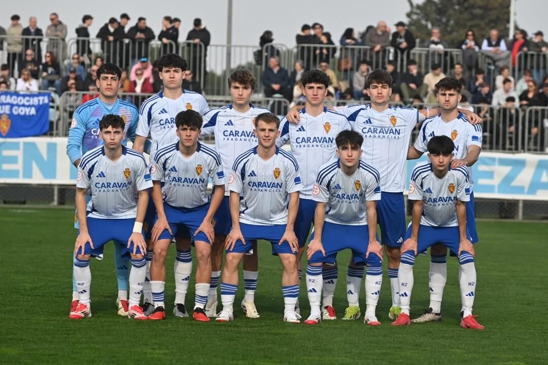 El juvenil del Real Zaragoza, donde el Celta de Vigo ha pescado talento.