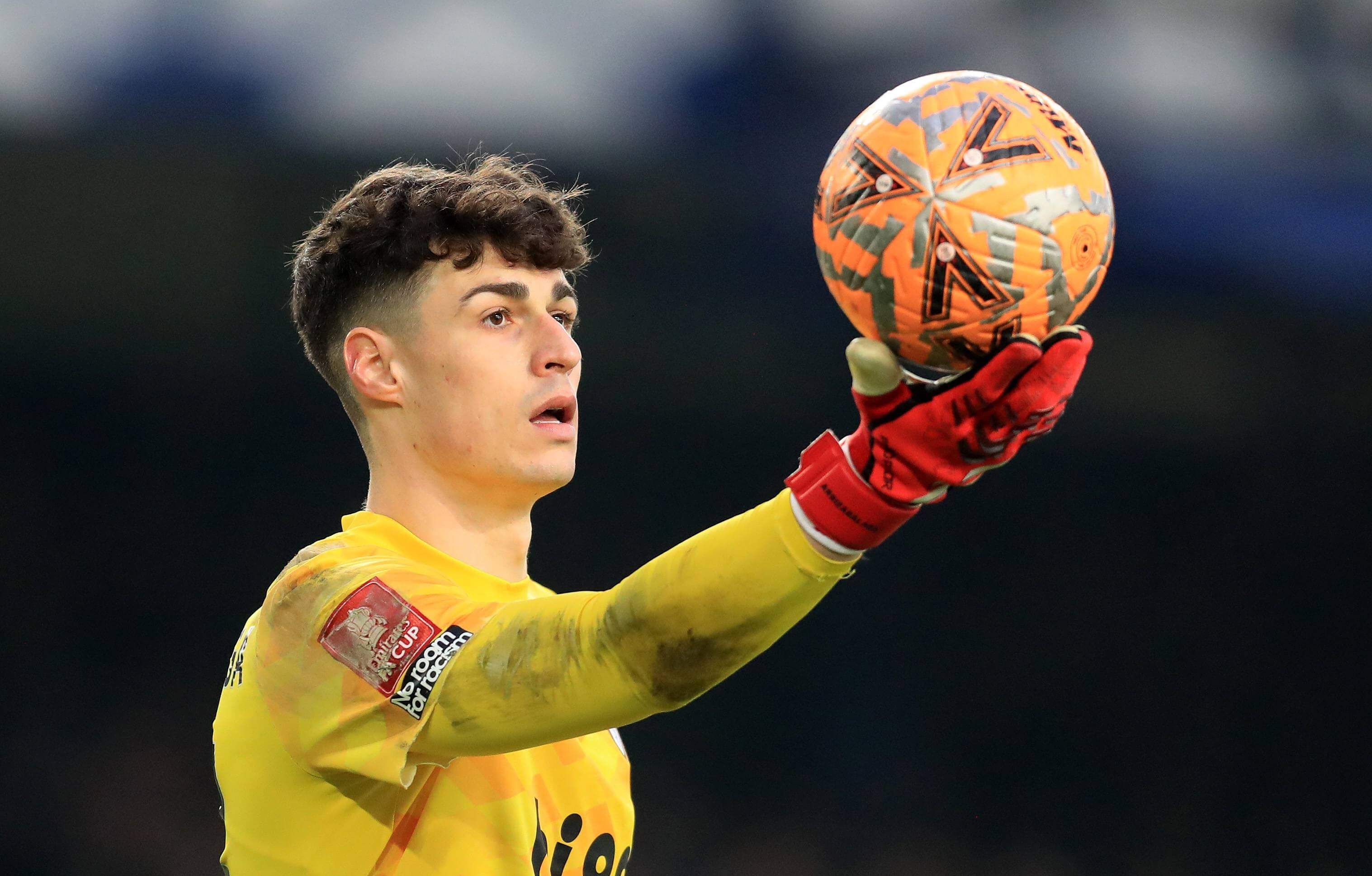 Kepa Arrizabalaga, en un partido con el Bournemouth.