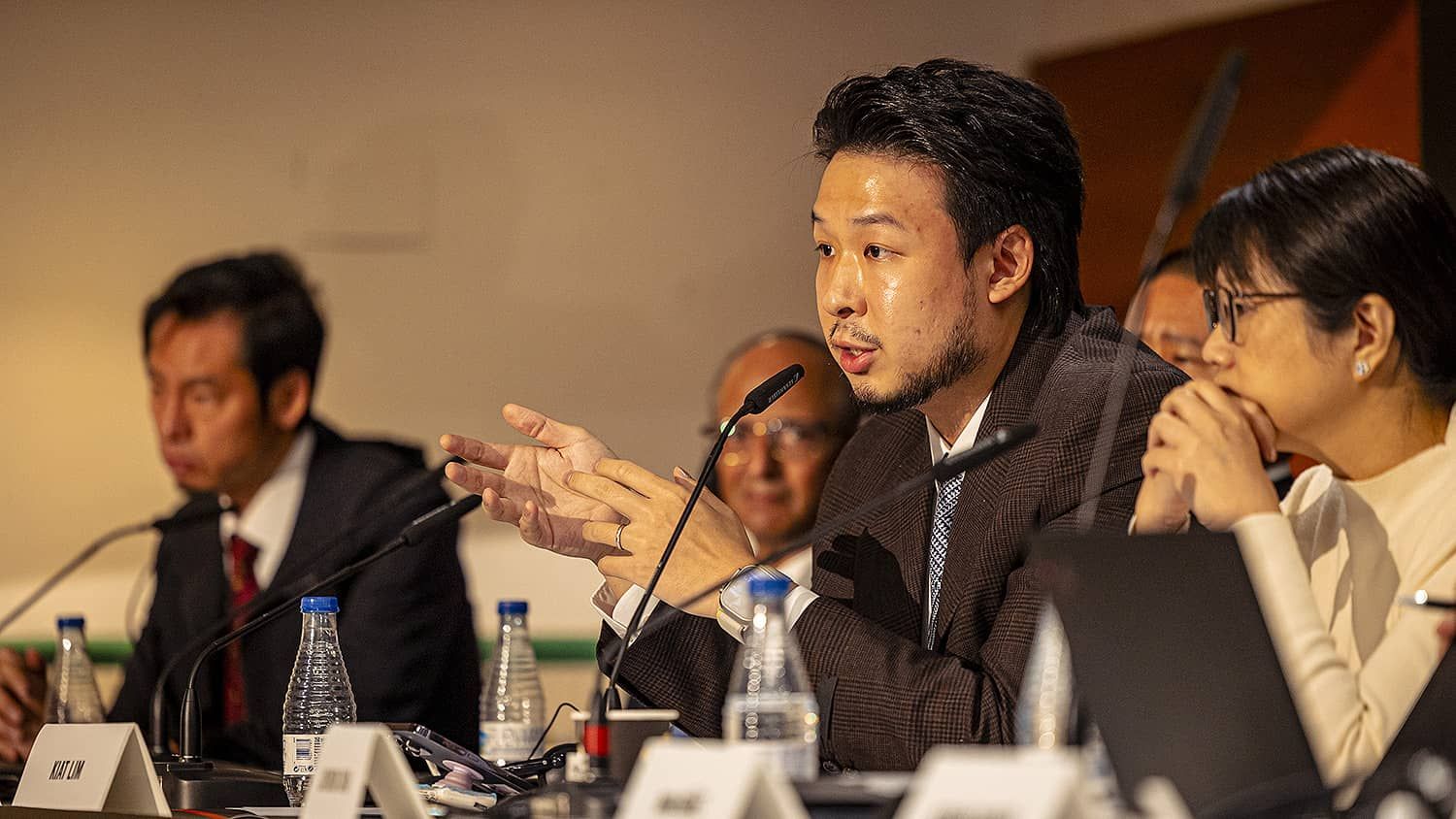 Kiat Lim en su única Junta