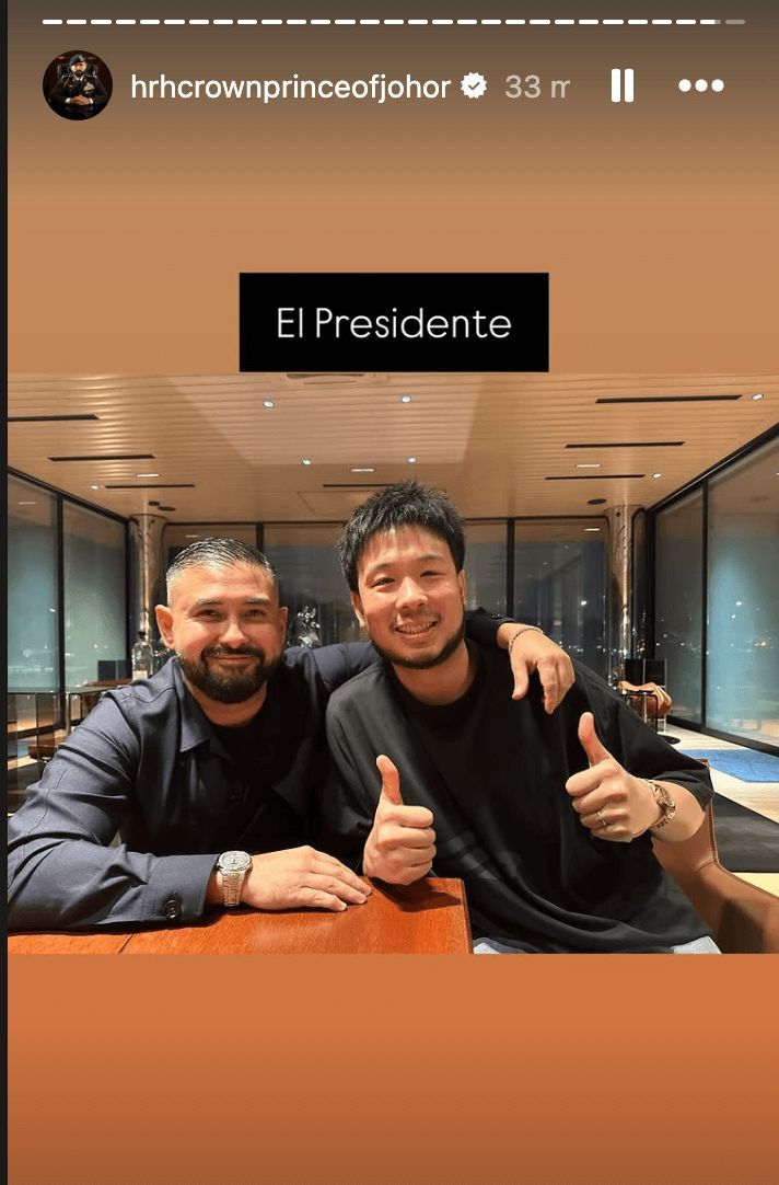 Kiat Lim y el Príncipe de Johor