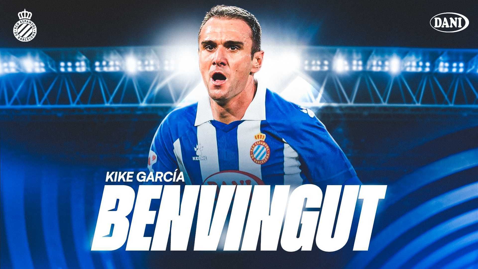 Kike García, nuevo jugador del Espanyol (Foto: RCDE).