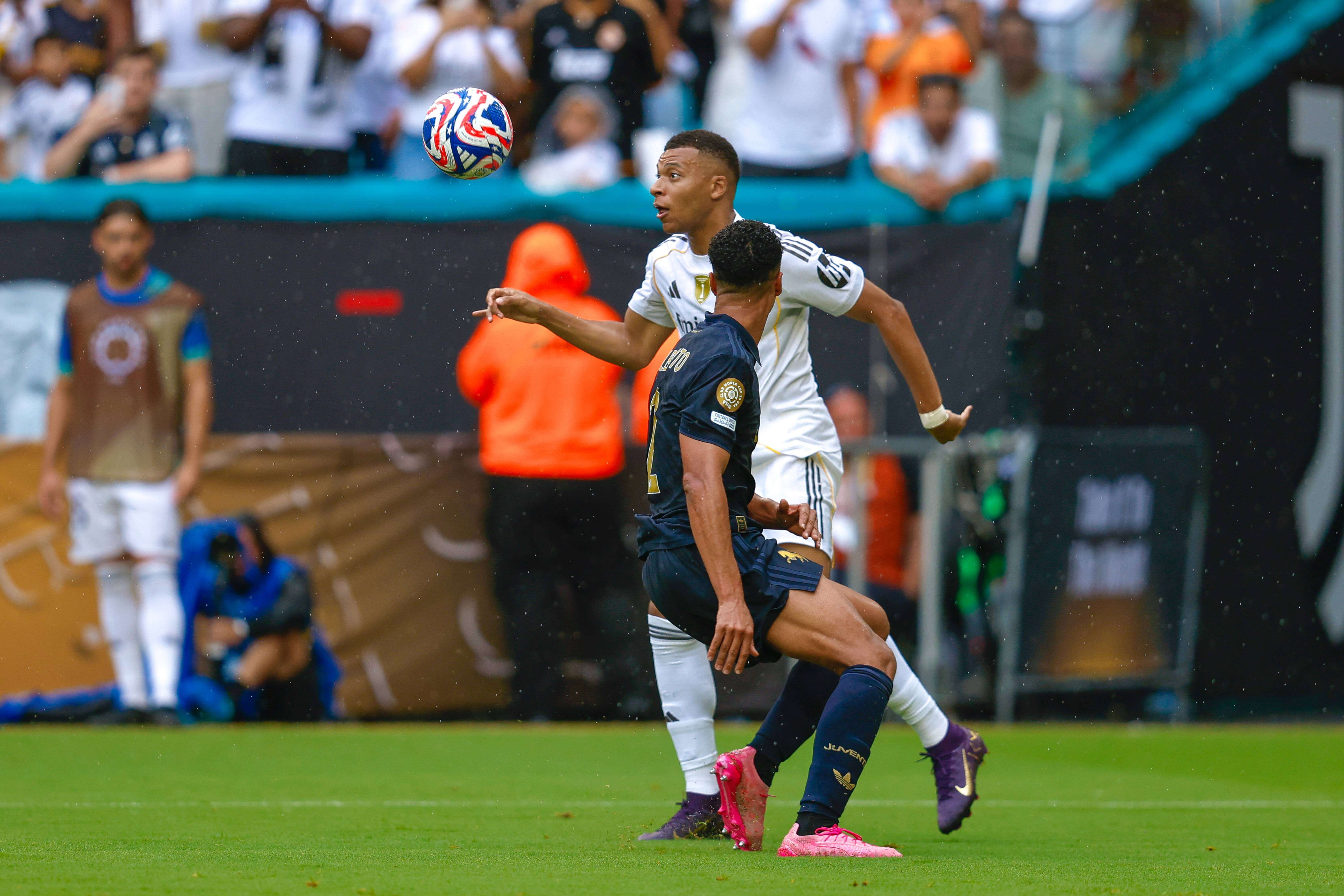 Kylian Mbappé, en el partido ante la Juventus en el Mundial de Clubes