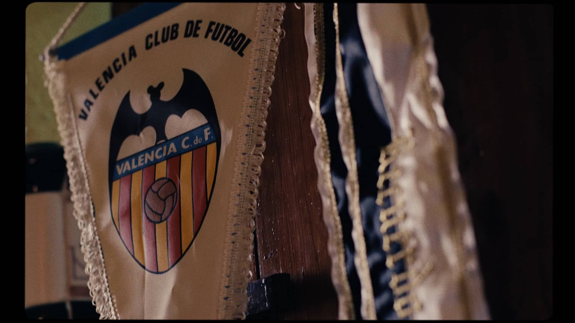 La imagen del banderín tradicional.