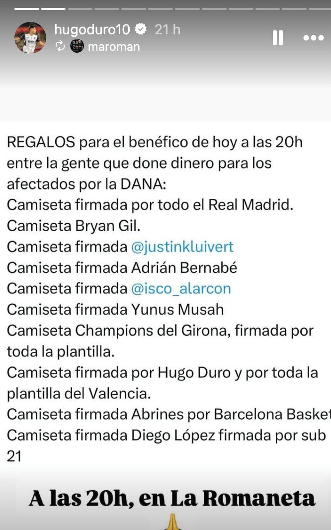 La iniciativa de Hugo Duro y Miguel Ángel Román