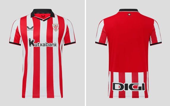 La nueva camiseta del Athletic 2025/2026.