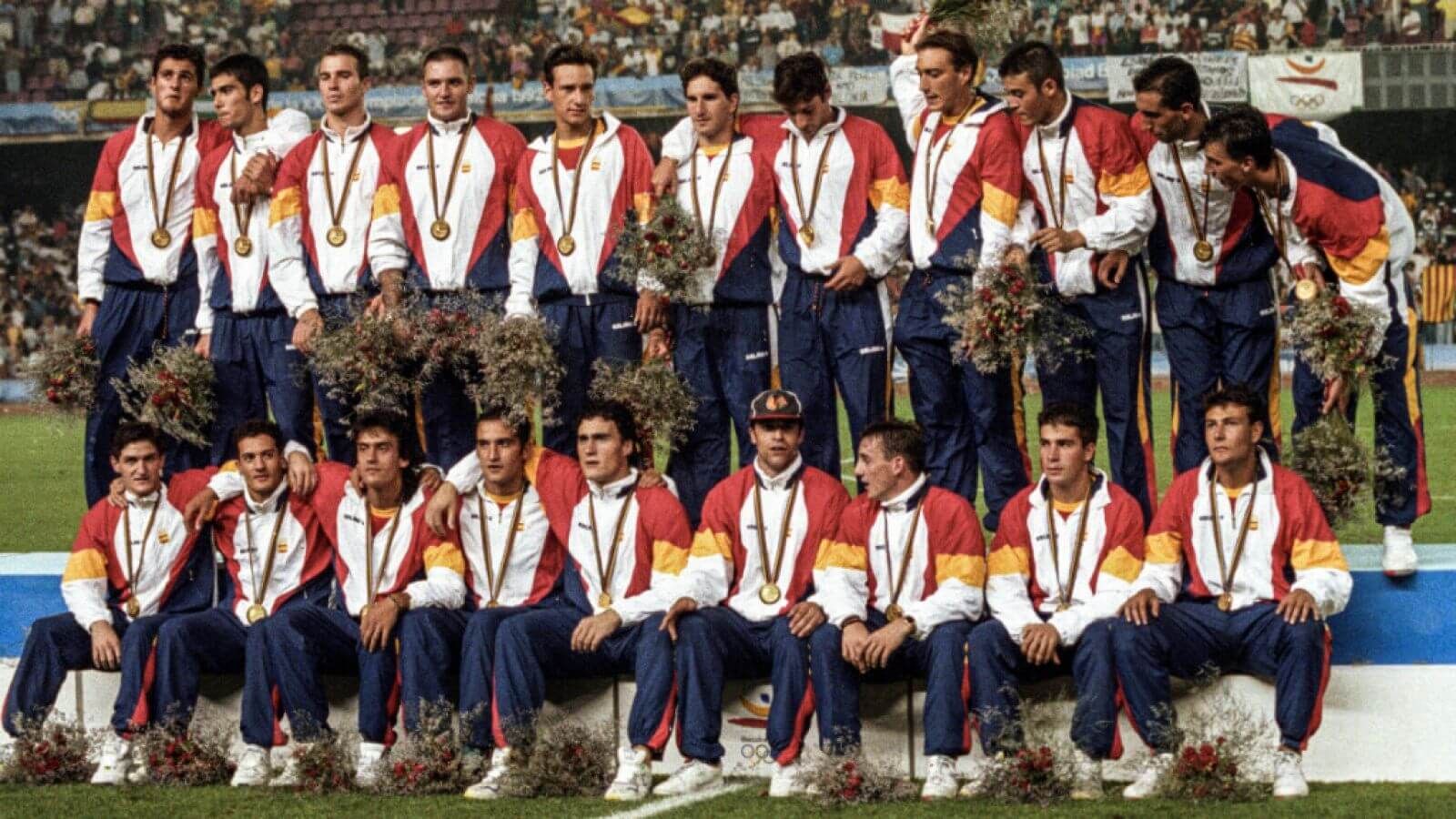  La Selección Española, oro en Barcelona 1992.