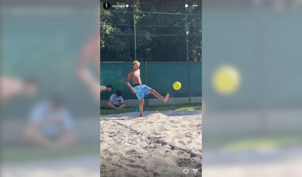  Lamine Yamal en Río de Janeiro con Neymar