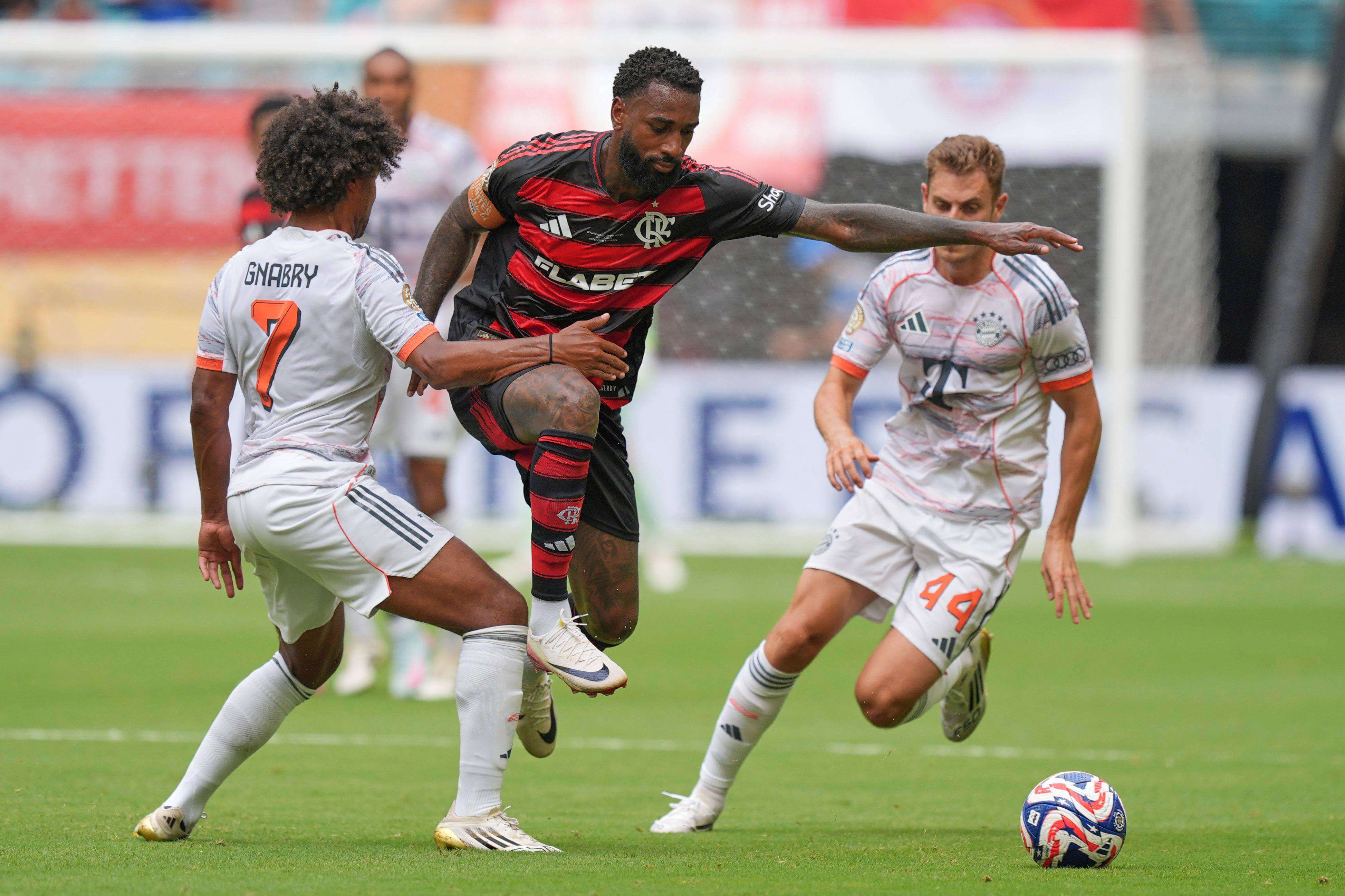  Lance del Flamengo-Bayern en el Hard Rock Stadium.