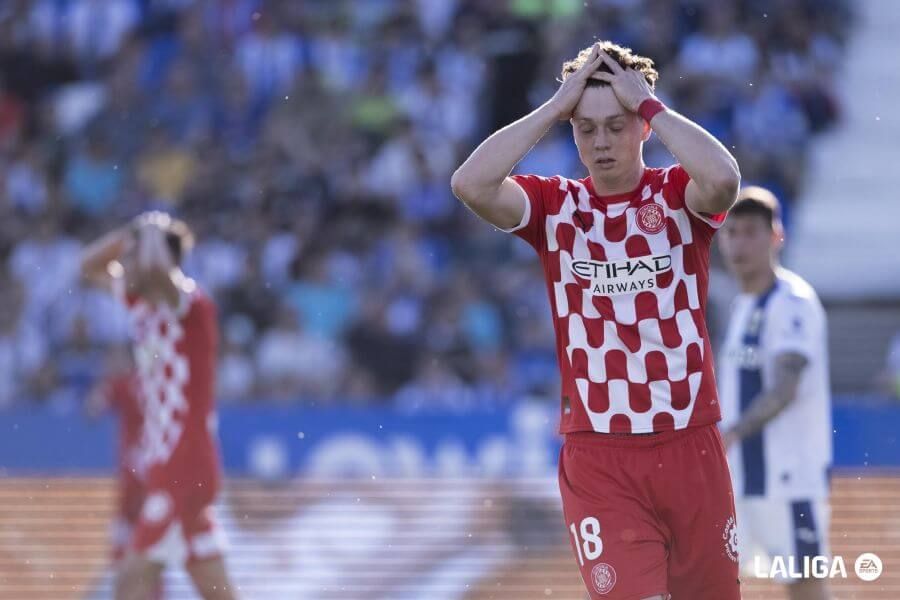  Lance del Leganés-Girona en Butarque.