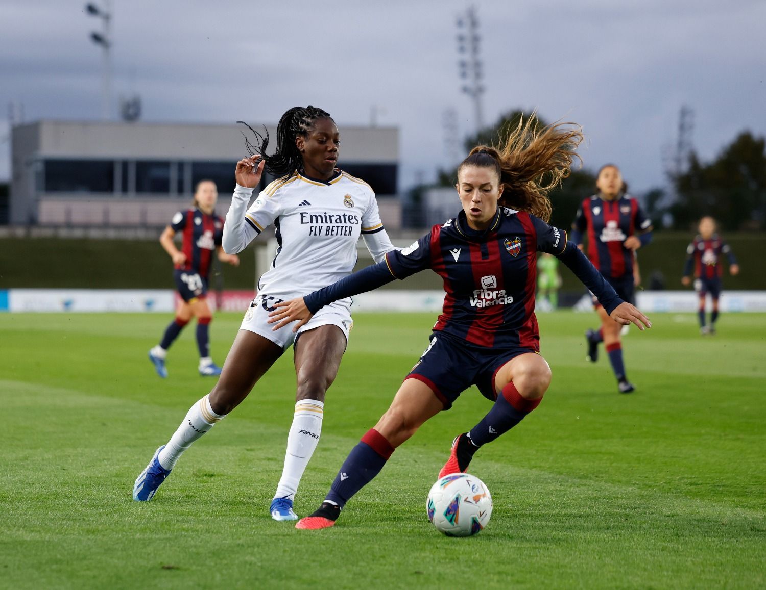 Lance del Real Madrid - Levante Femenino.