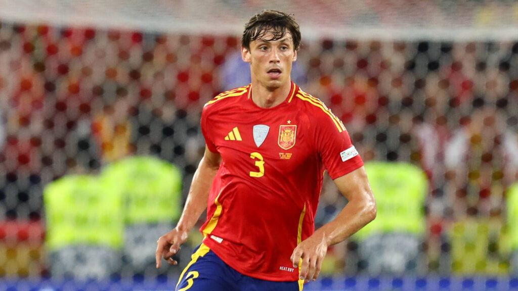  Le Normand durante un partido con la selección española (Fuente: Cordon Press)