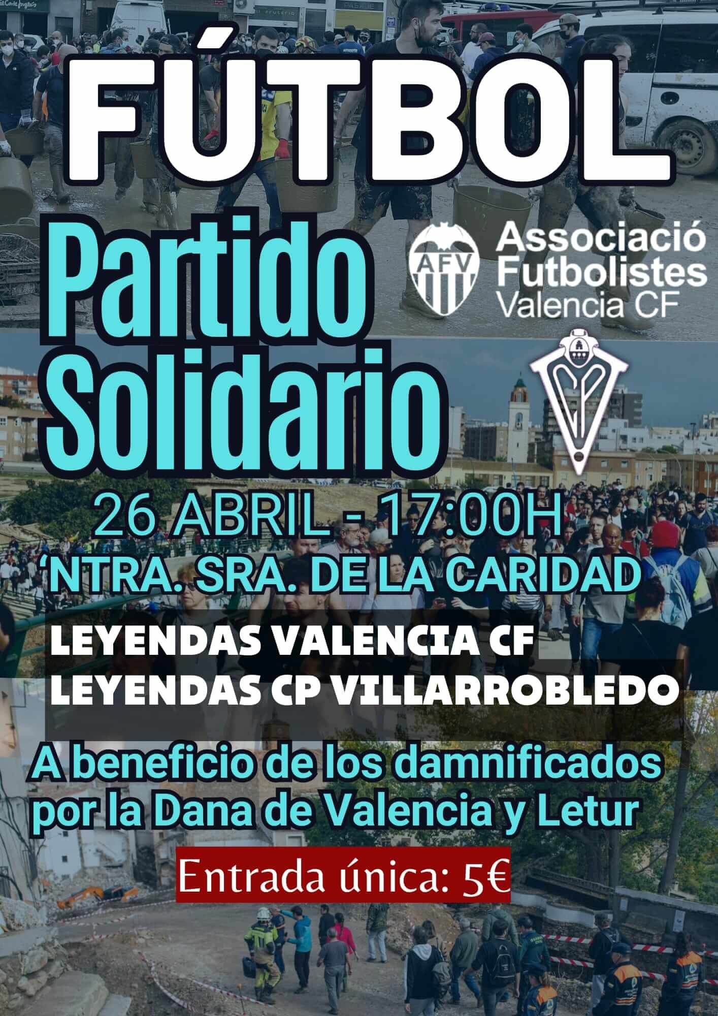  Leyendas del Valencia CF jugarán en Villarrobledo