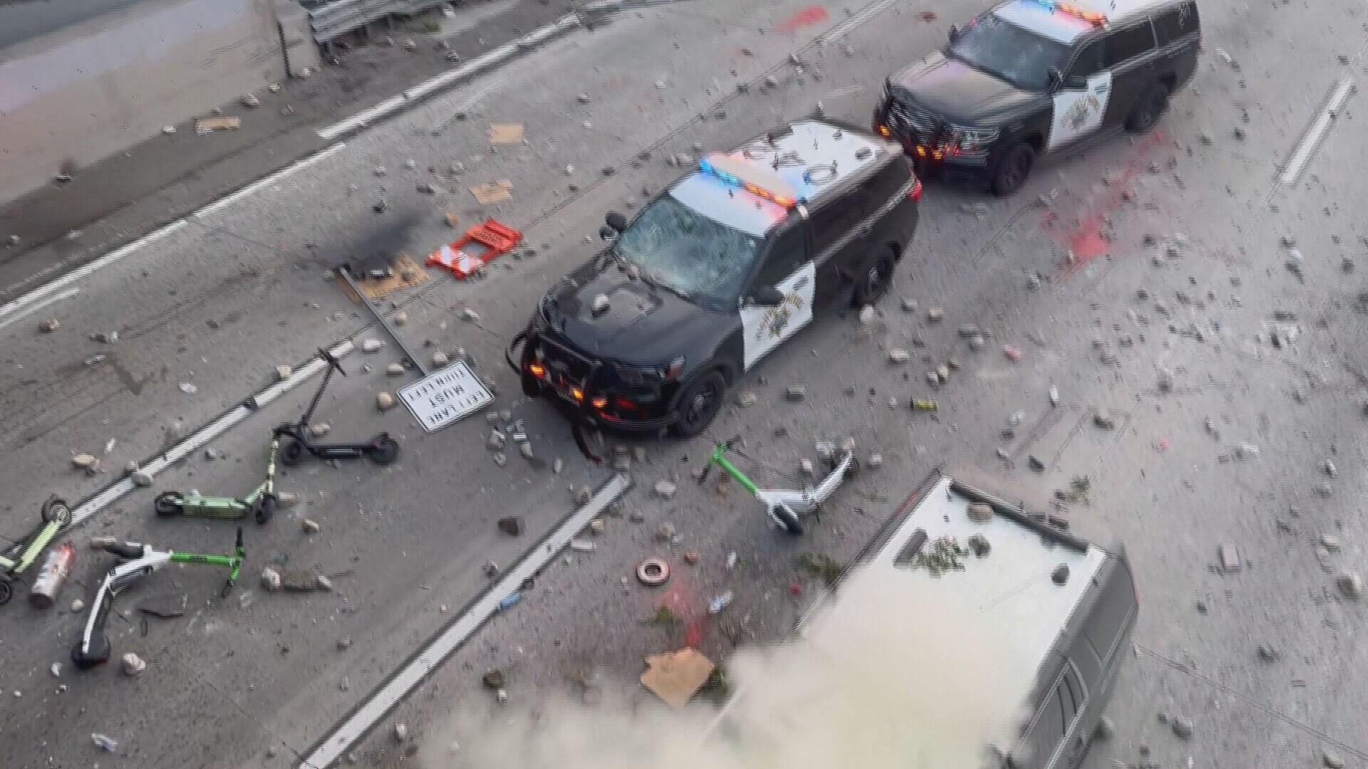  Disturbios en Los Ángeles contra Donald Trump (ElDesmarque)