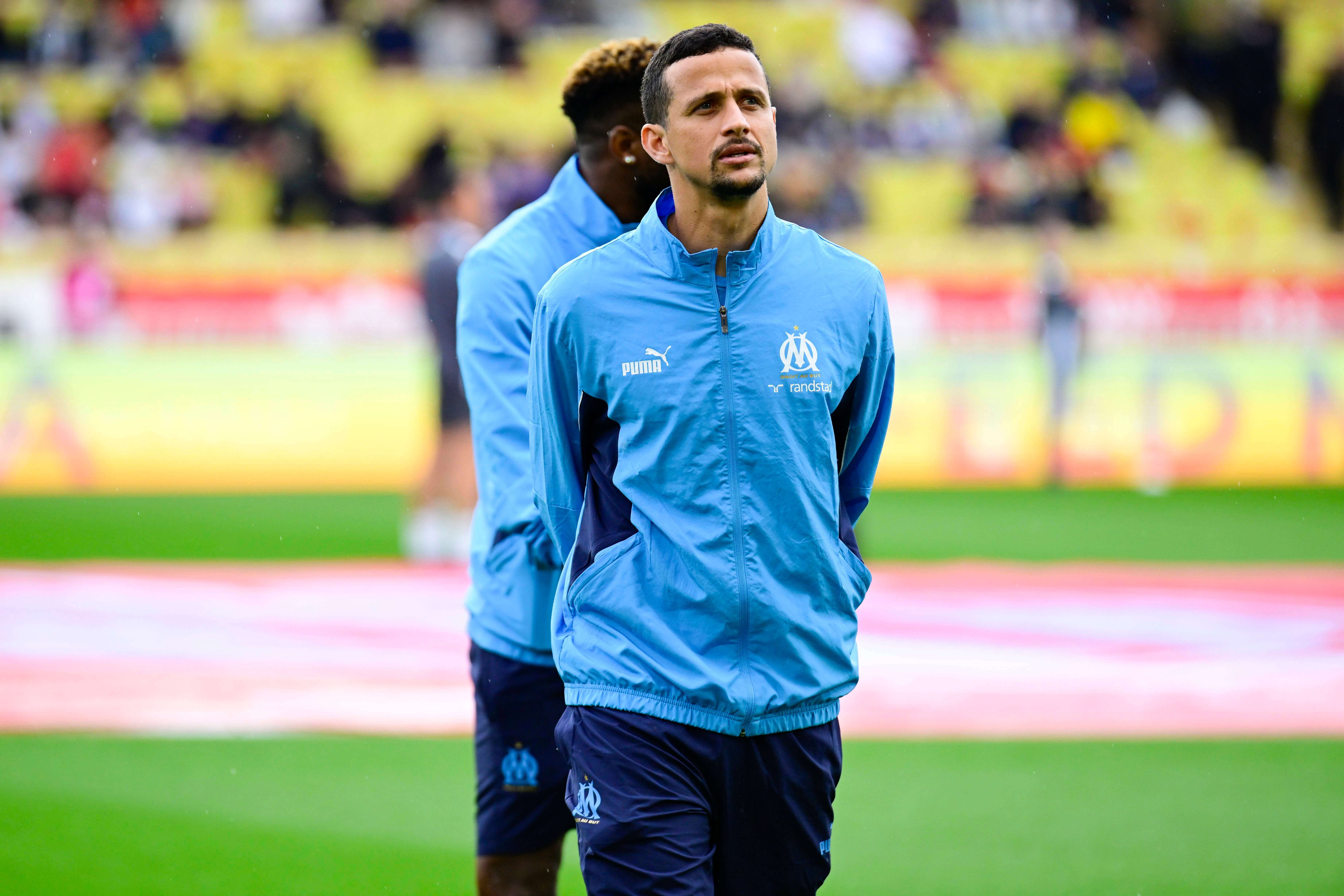 Luiz Felipe, antes de un partido del Olympique de Marsella (Foto: Cordon Press).