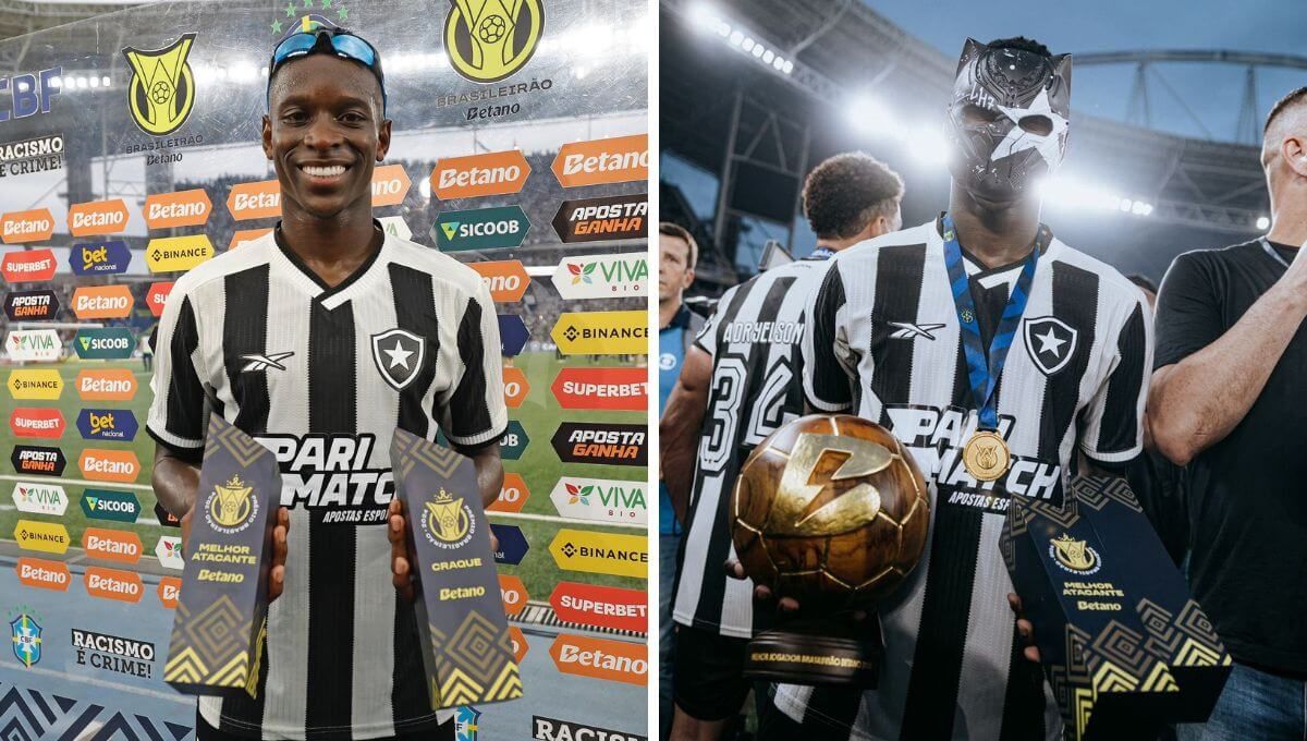  Luiz Henrique, coronado como MVP de la Liga de Brasil 2024 (Fotos: @Brasileirao).
