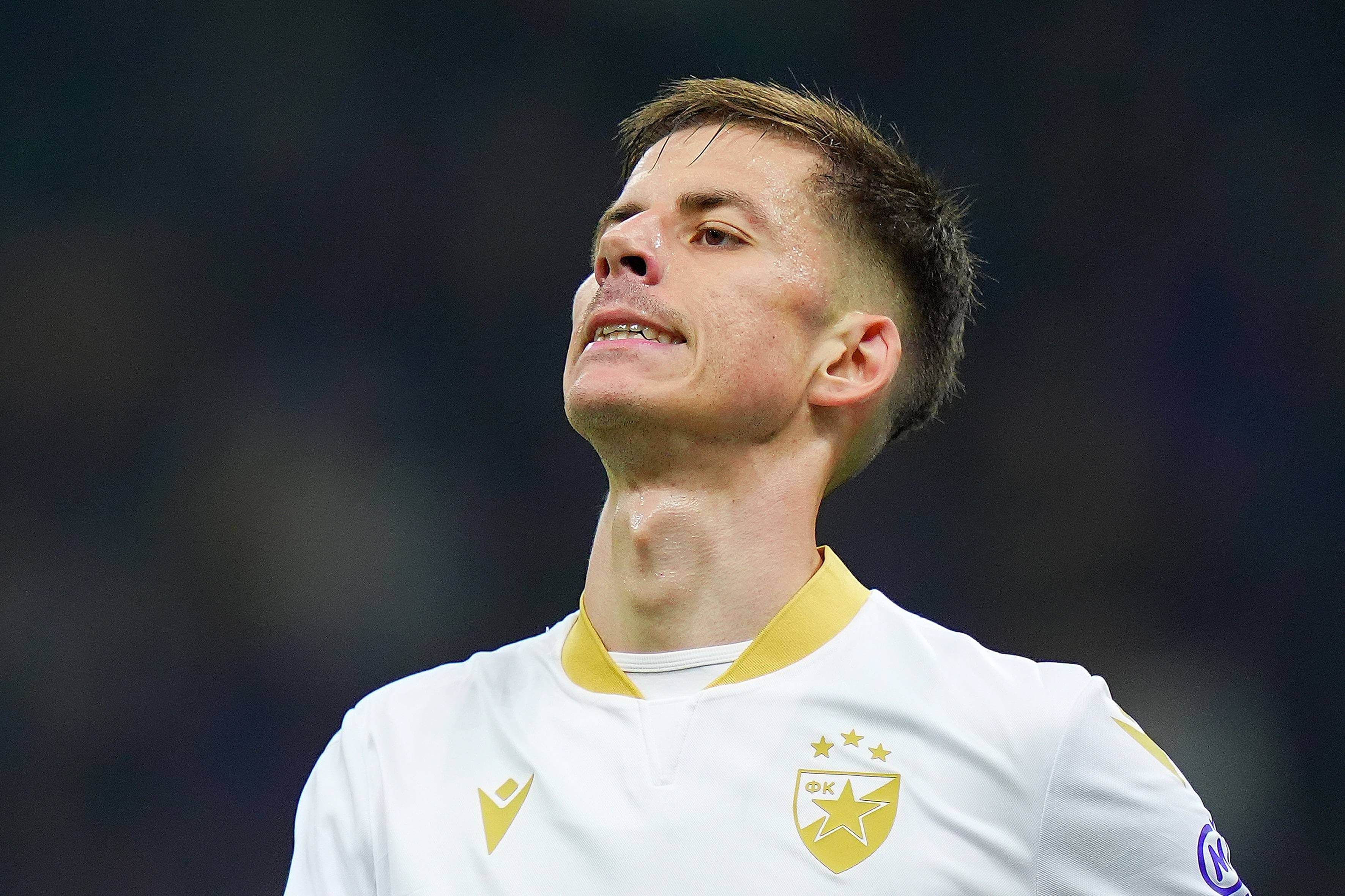 Luka Ilic, durante un partido la pasada temporada (Foto: Cordon Press).