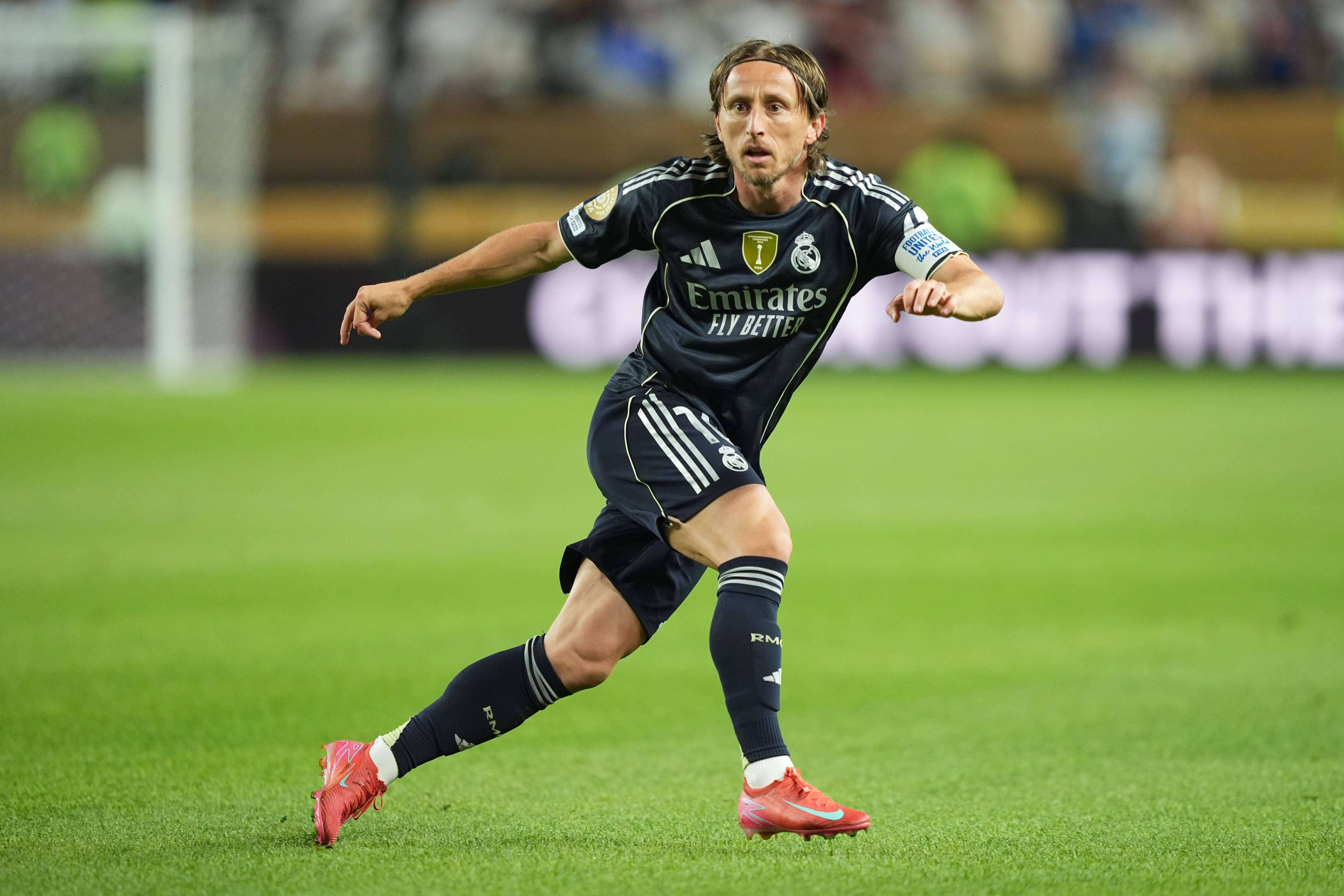  Luka Modric en el Salzburgo - Real Madrid