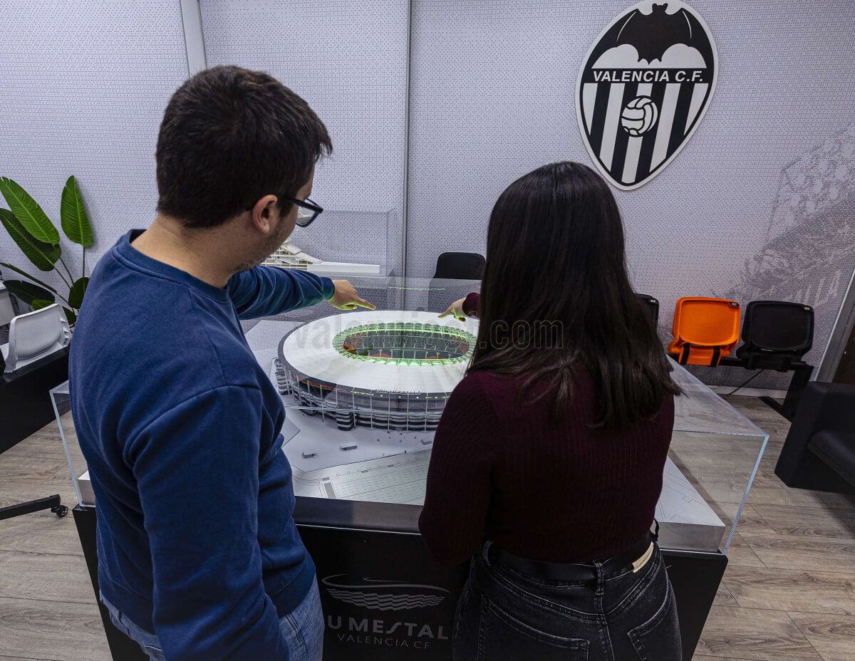  Maqueta del nuevo estadio