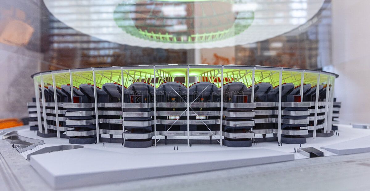  Maqueta del Nou Mestalla