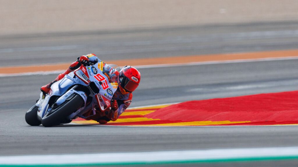  Marc Márquez en el GP de Aragón (Cordon Press)