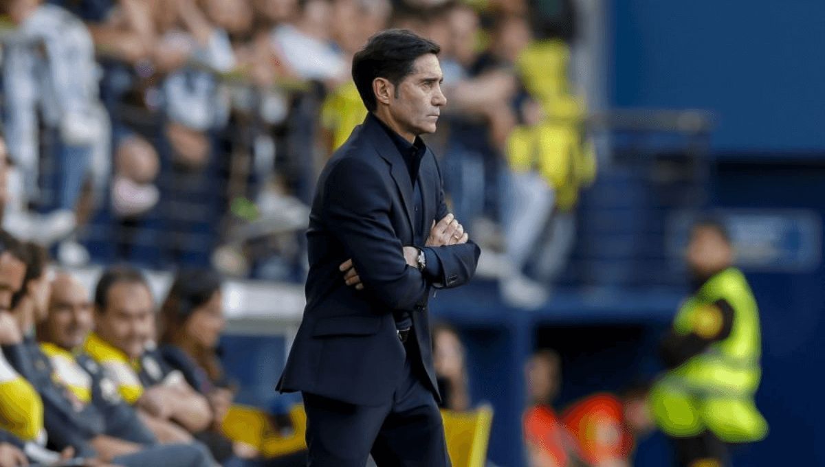  Marcelino, durante el Villarreal-Leganés.