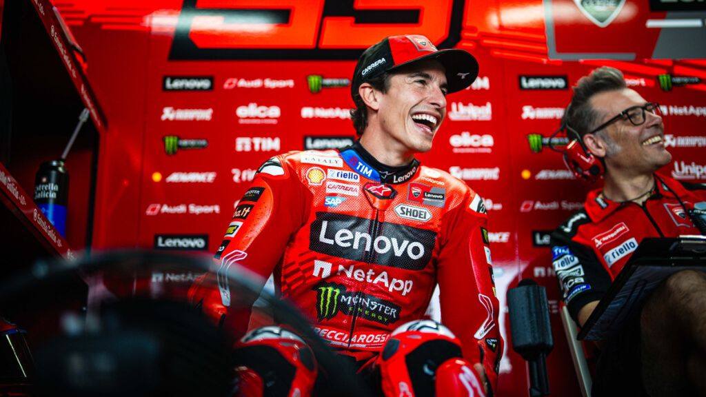  Marc Márquez, durante el Gran Premio de Tailandia.