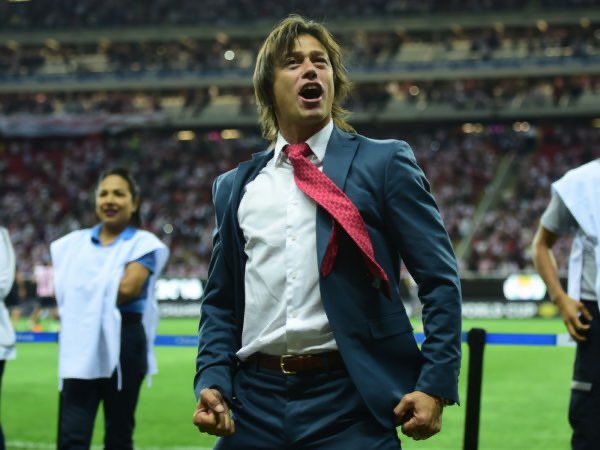 Matías Almeyda, en su primera etapa como entrenador.
