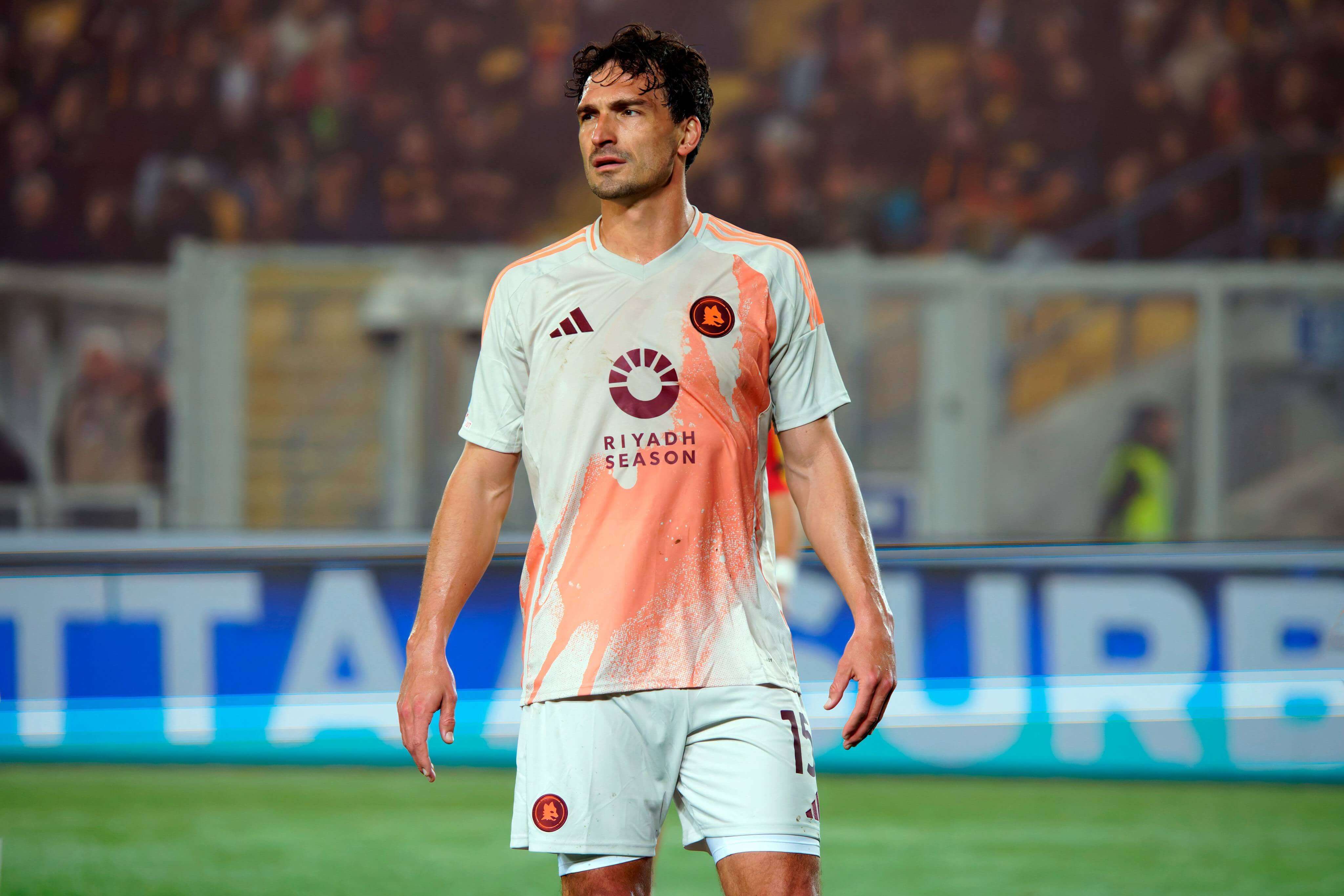 Mats Hummels, en un partido con la Roma (Foto: Cordon Press).