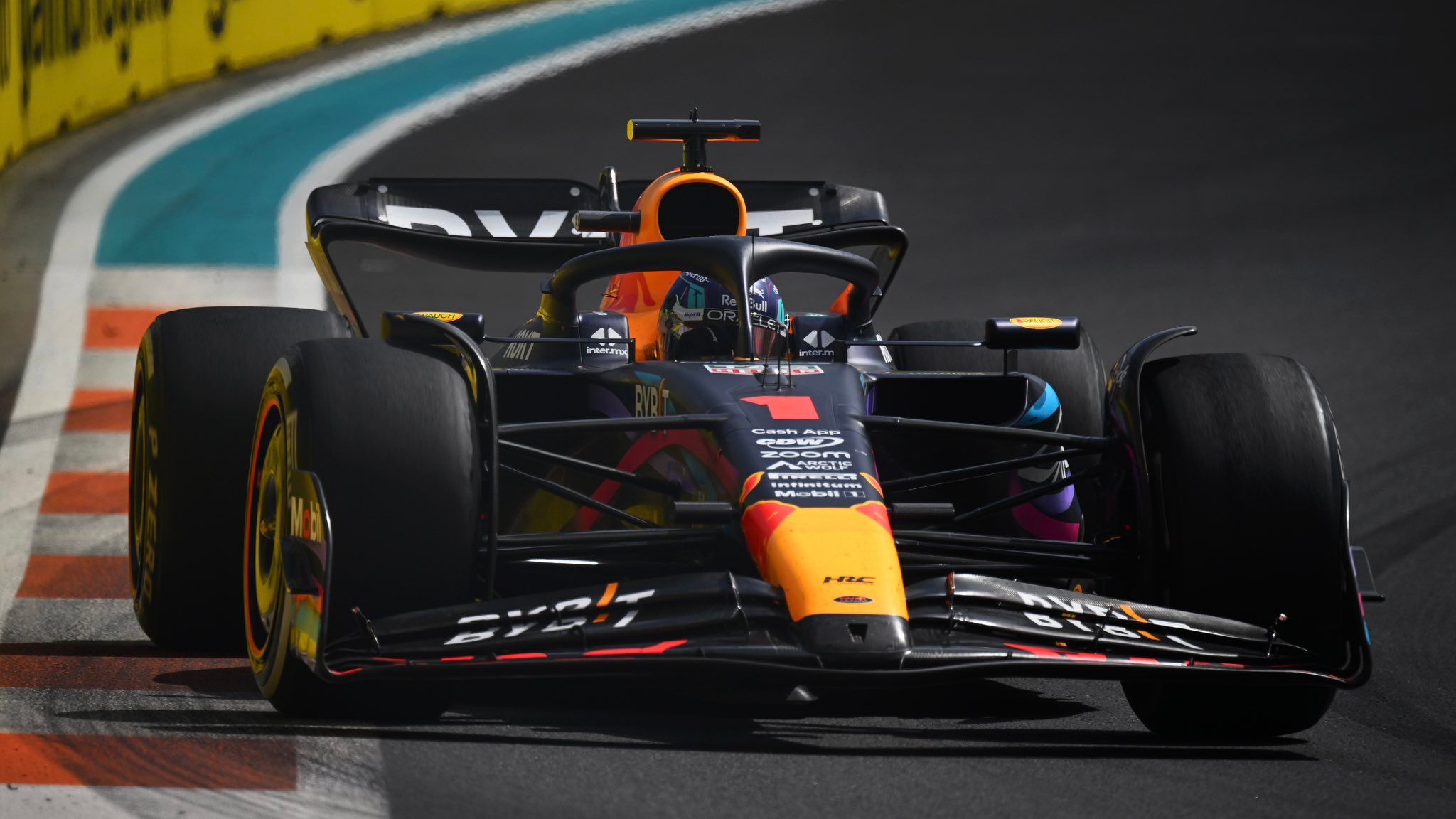 Max Verstappen, durante el GP de Miami.
