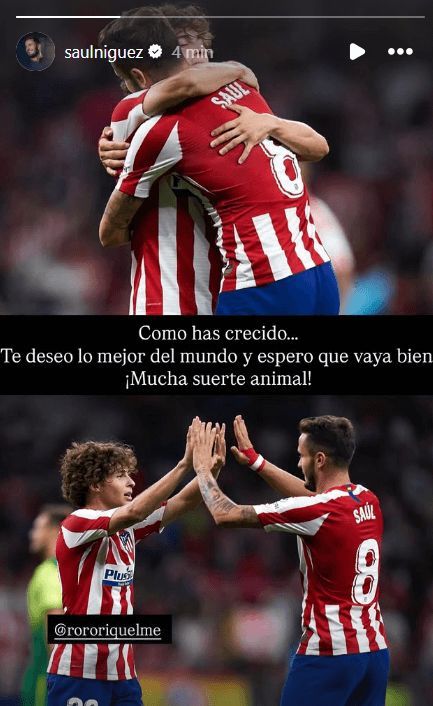  El mensaje de Saúl a Rodrigo Riquelme.