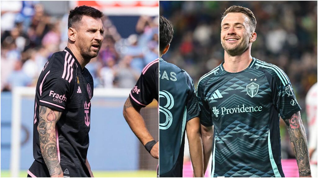  Fotomontaje de Leo Messi y Albert Rusnak (Fuente: Cordon Press)