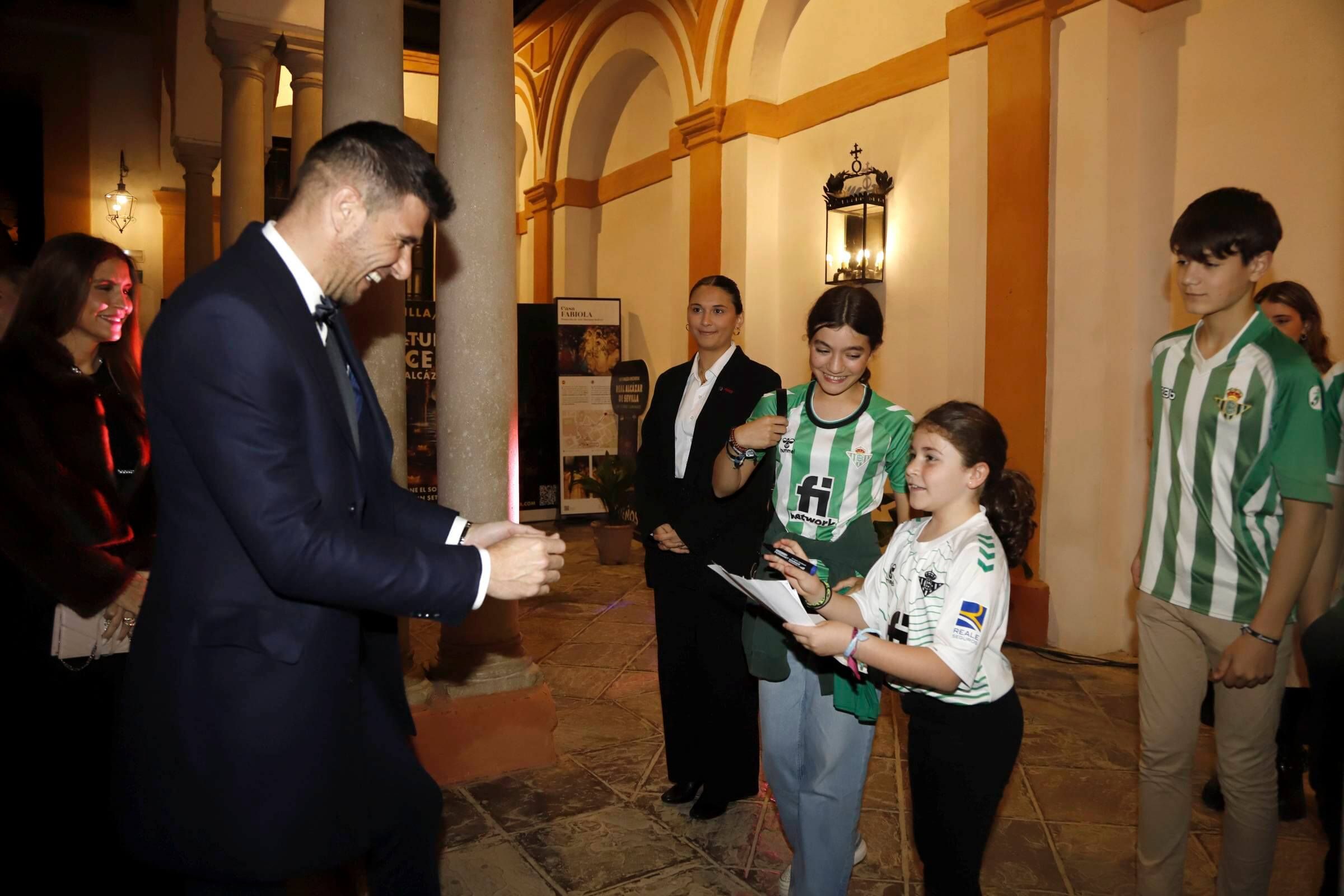 Joaquín Sánchez, durante la gala de este pasado jueves.