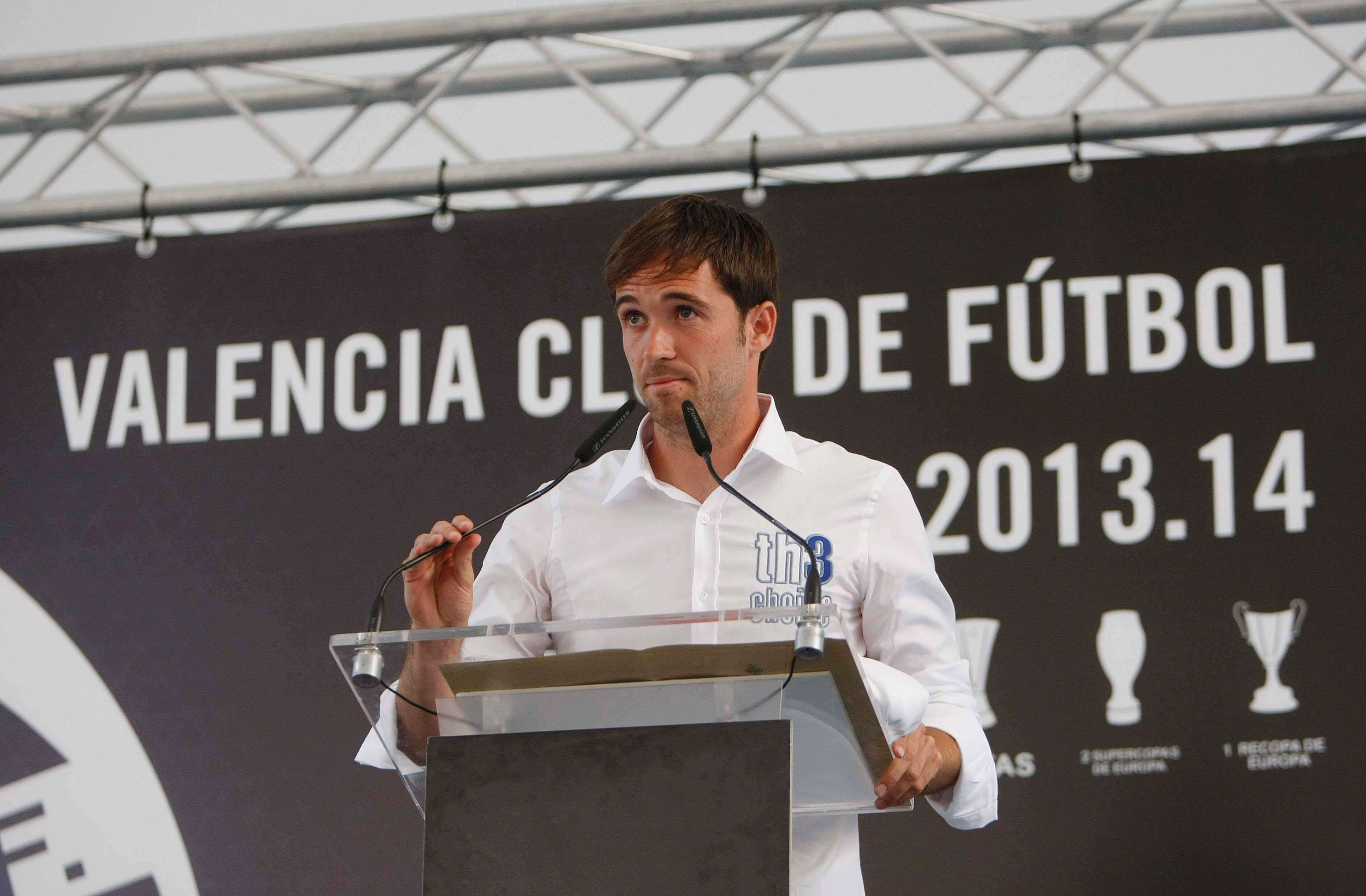  Míchel Herrero, en su etapa en el Valencia CF.