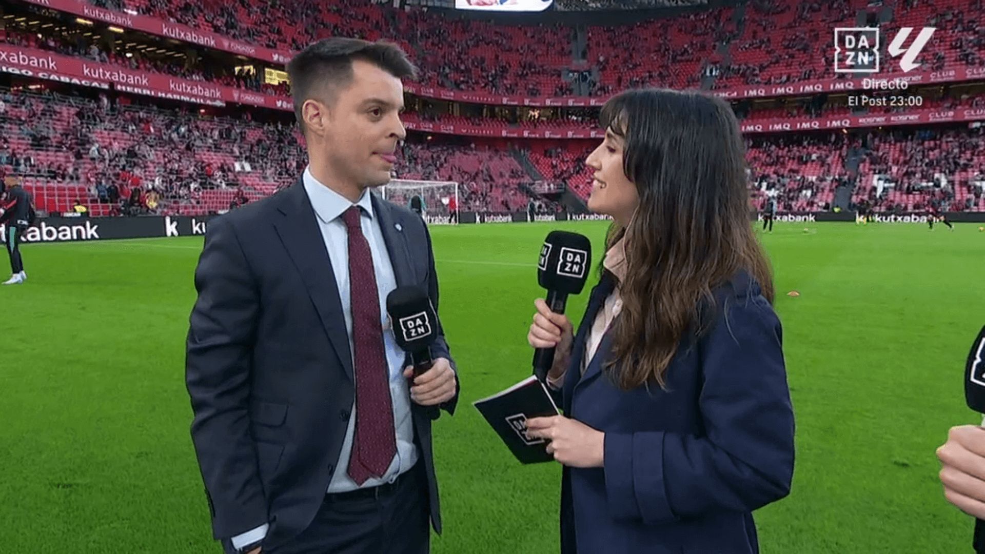  Mikel González, en Dazn.