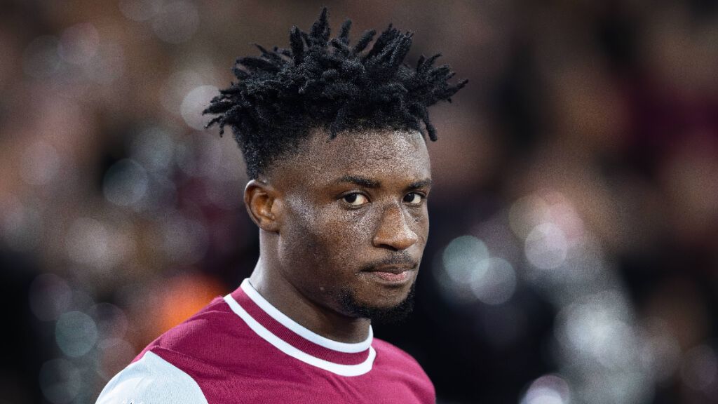 Mohammed Kudus, en un partido del West Ham (Cordon Press)