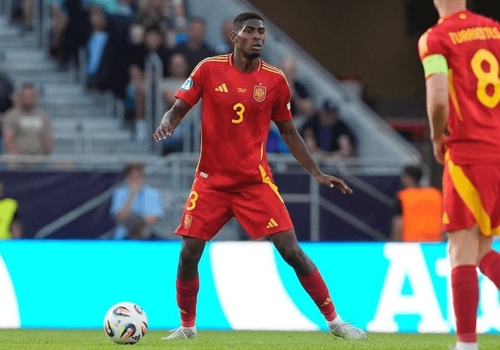 Cristhian Mosquera en la sub 21