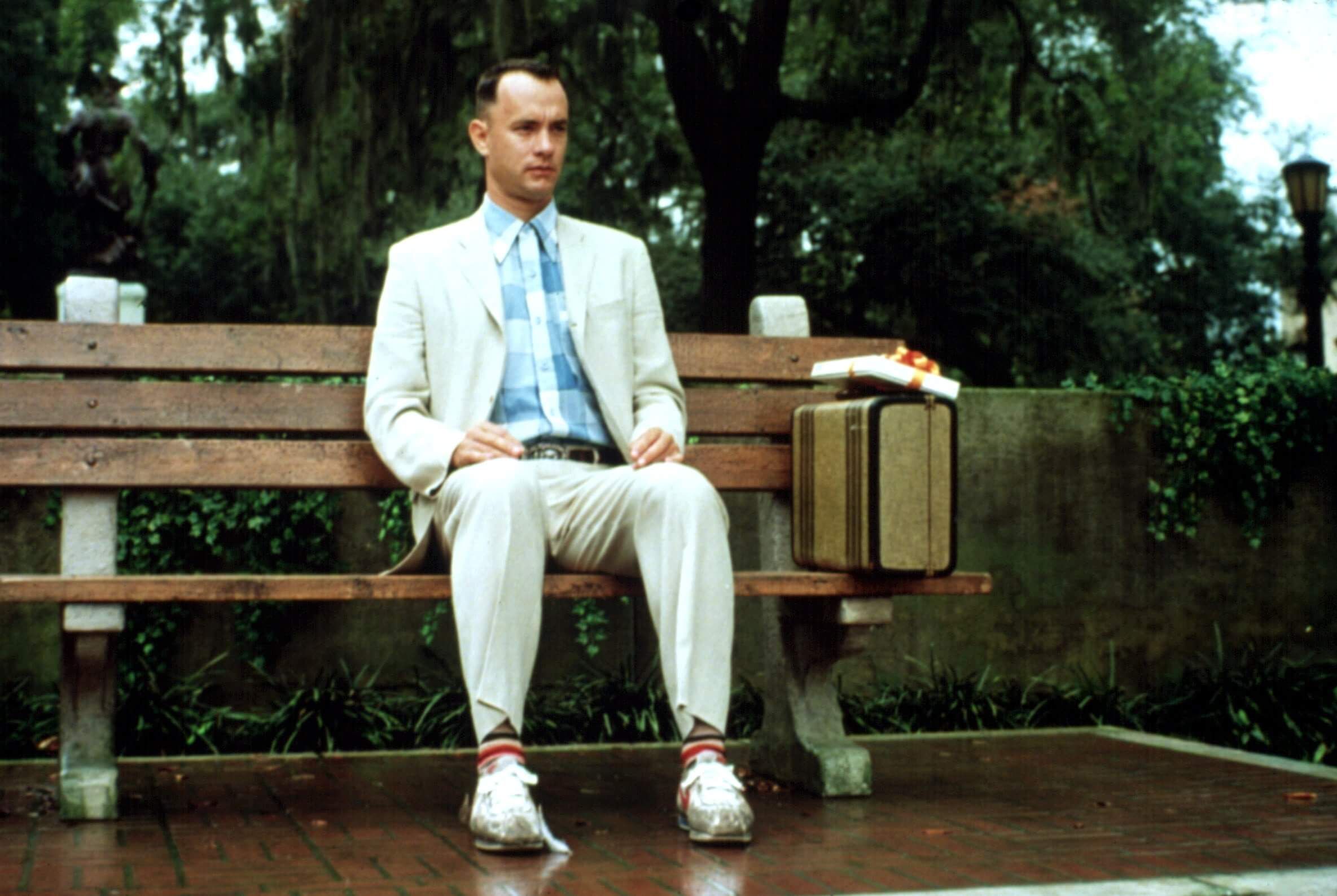  Forrest Gump y sus zapatillas en la película (Cordon Press)