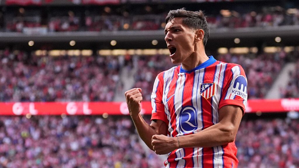 Nahuel Molina, en un partido del Atlético de Madrid (Europa Press)