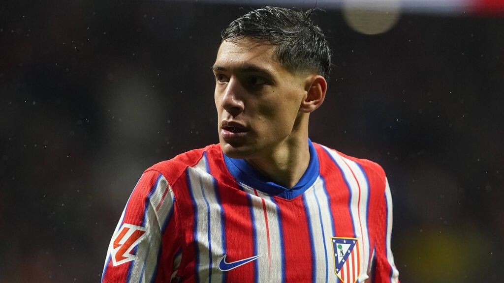  Nahuel Molina, en un partido del Atlético de Madrid (Cordon Press)