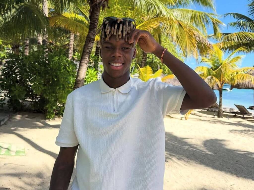 No hay agobios para el jugador del Athletic Nico Williams en sus vacaciones (Foto: Instagram).